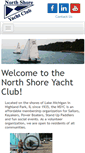 Mobile Screenshot of northshoreyachtclub.com